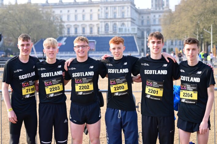 Scotland teams prepare for the London Mini Marathon races