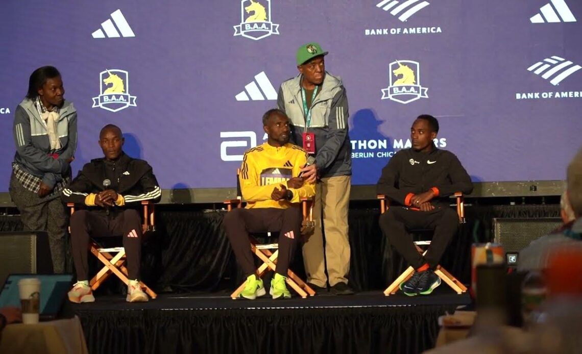 Sisay Lemma Breaks Down His Win, Plus More From The Post-Marathon Press Conference