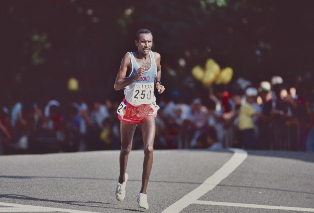 This Day in Track & Field History, April 11, 2024, Parry O'Brien, Ahmed Salah, by Walt Murphy News and Results Service