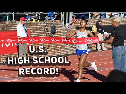 U.S. High School NATIONAL RECORD! Union Catholic Wins Insane 4x800m At Penn Relays 2024