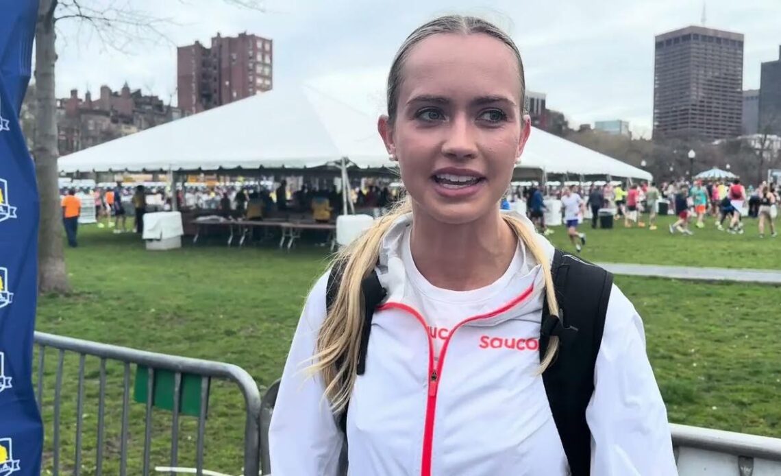 Vanessa Fraser busting the rust with new sponsor and team at BAA 5k