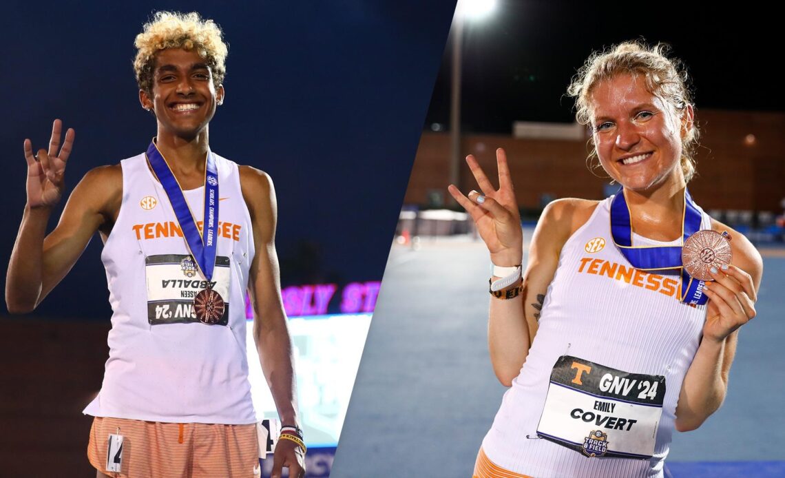 Abdalla, Covert Secure 10k Bronze; Griffith Sets National Record At SEC Championships