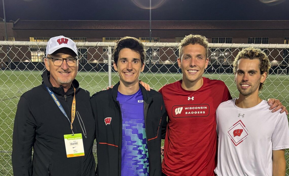 Badgers shine in 5000 meters at USATF LA Grand Prix