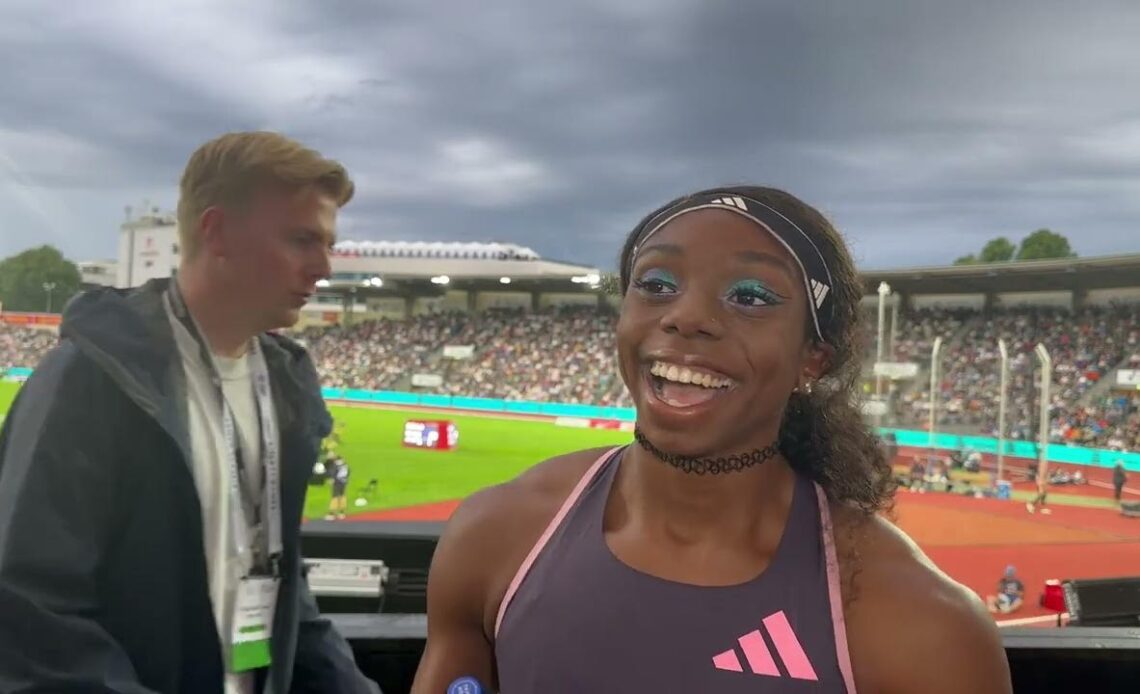 Brittany Brown Beats Shericka Jackson, Marie-Josée Ta Lou-Smith In 200m At Diamond League Oslo 2024