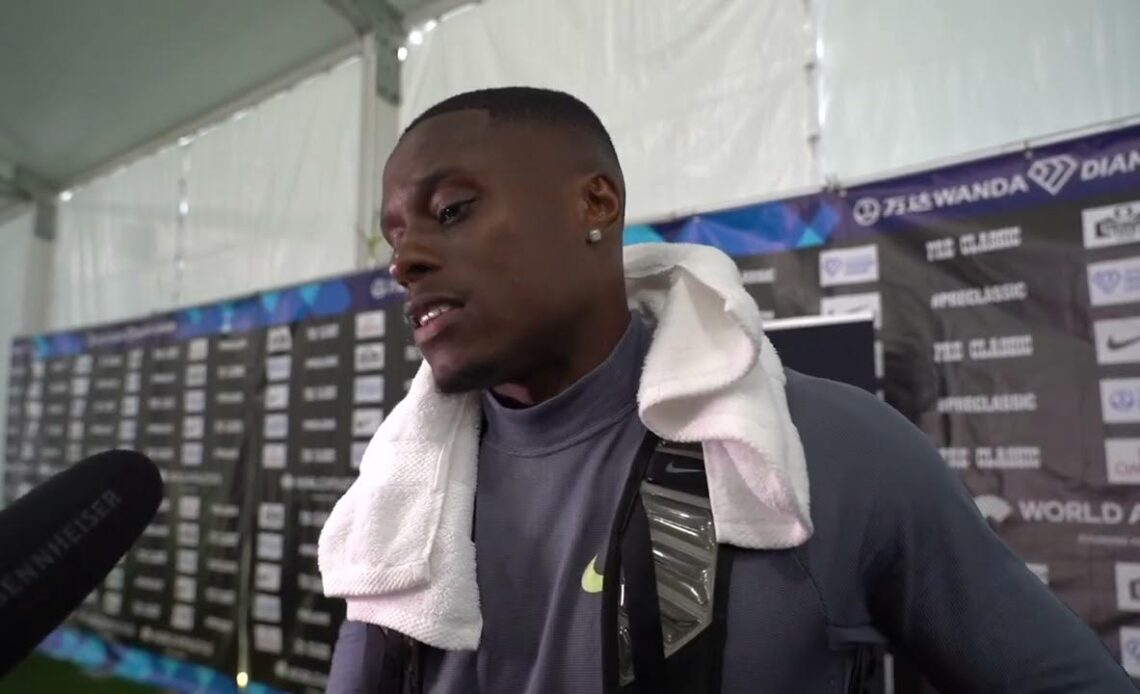 Christian Coleman Wins 2024 Prefontaine Classic In 9.95