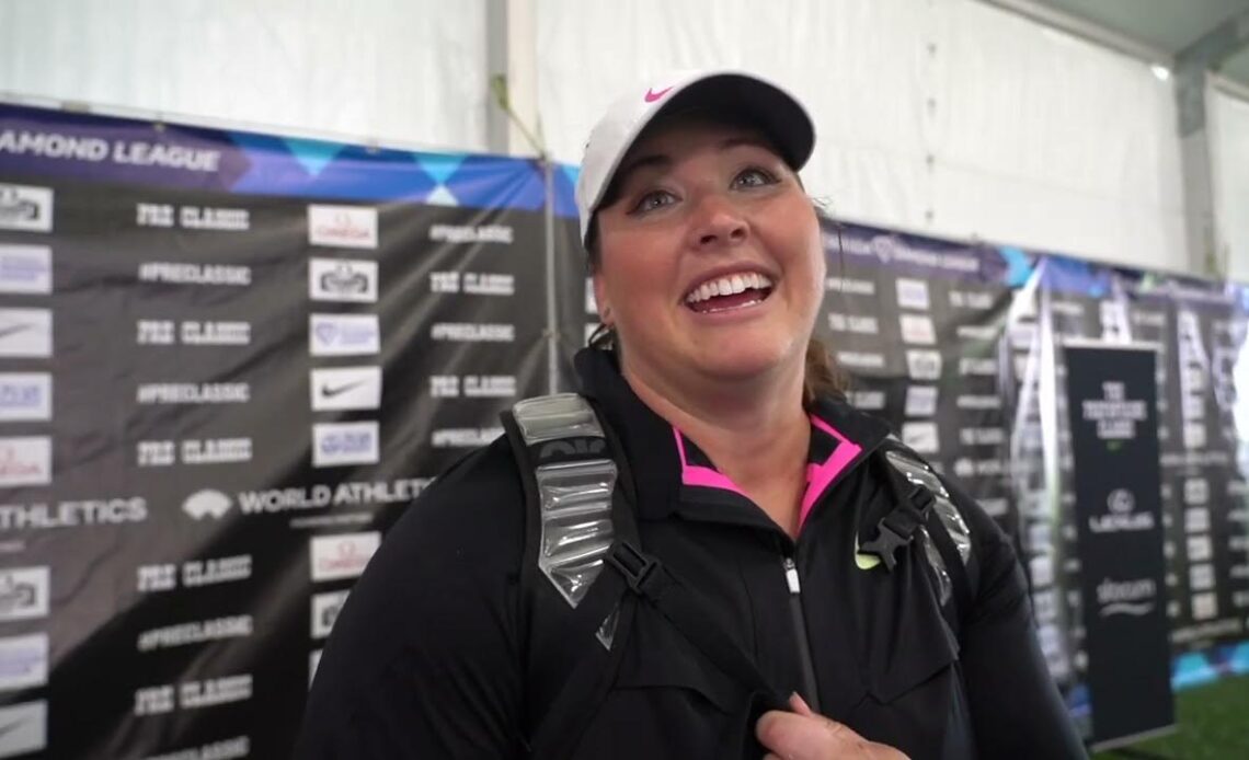 Deanna Price Throws 76.74m In Hammer To Finish Second At 2024 Prefontaine Classic