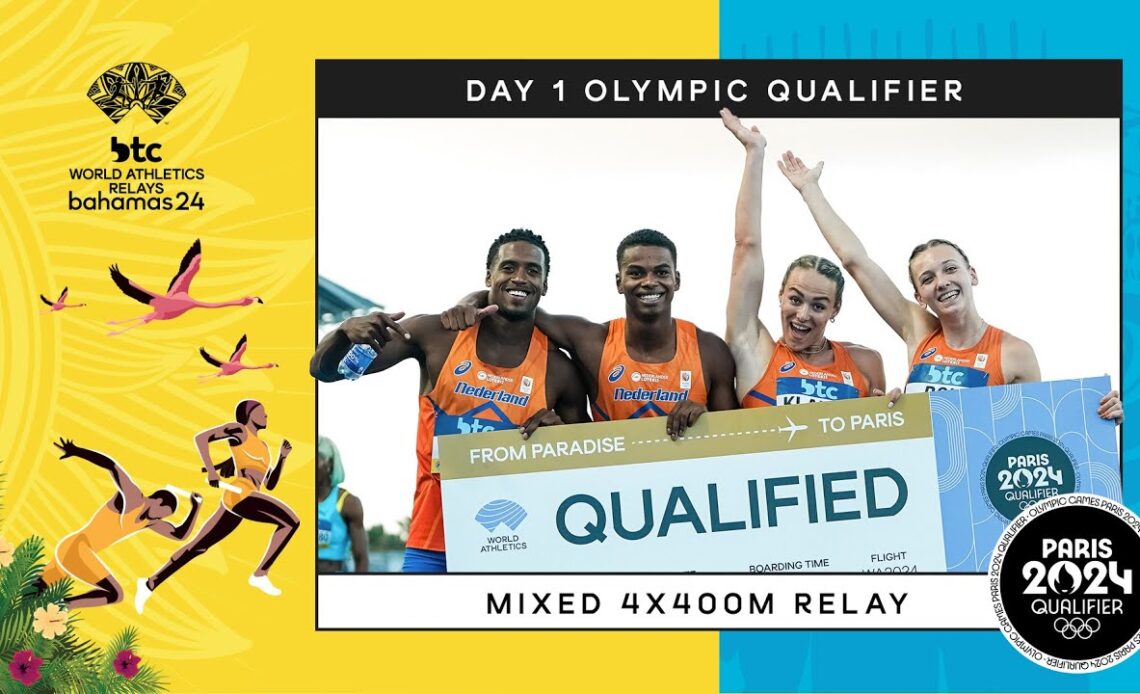 Femke Bol makes it look easy in the mixed 4x400m relay | World Athletics Relays Bahamas 24