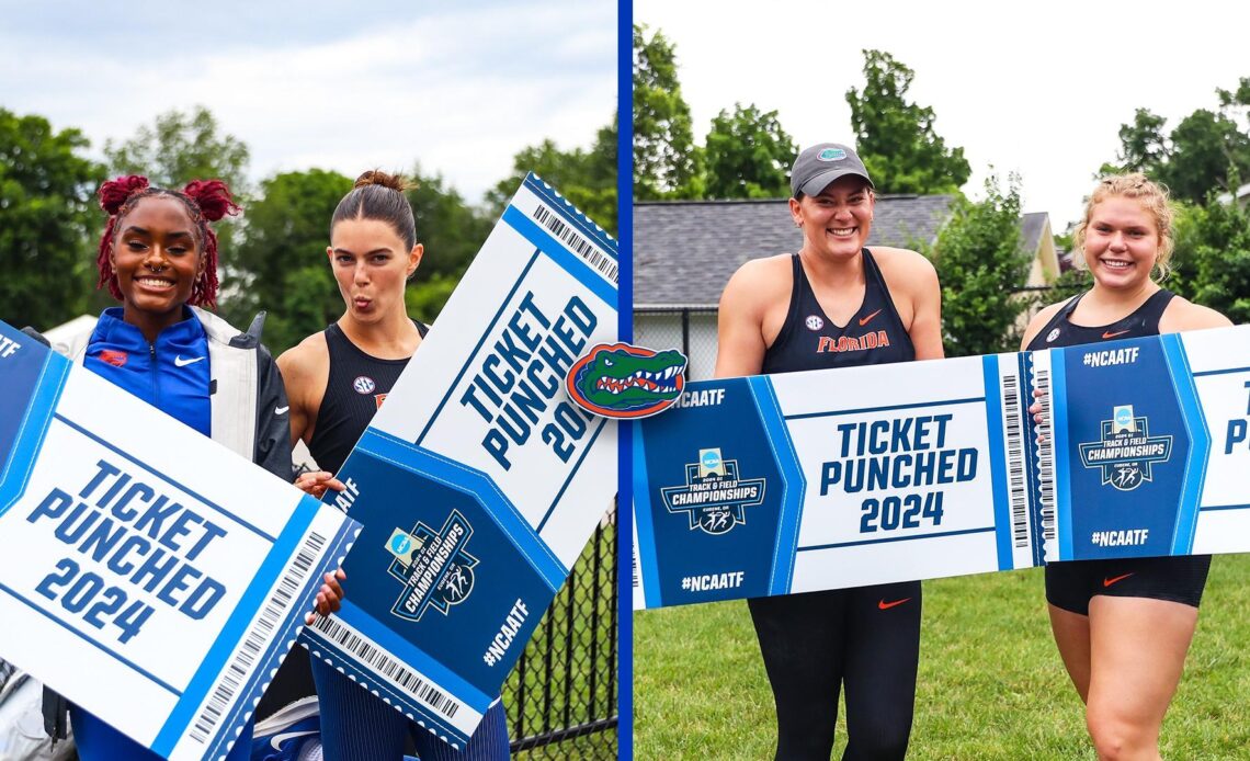 Five Gators Advance to NCAA Championships; Asekol and Stark Advance to Quarterfinal Action