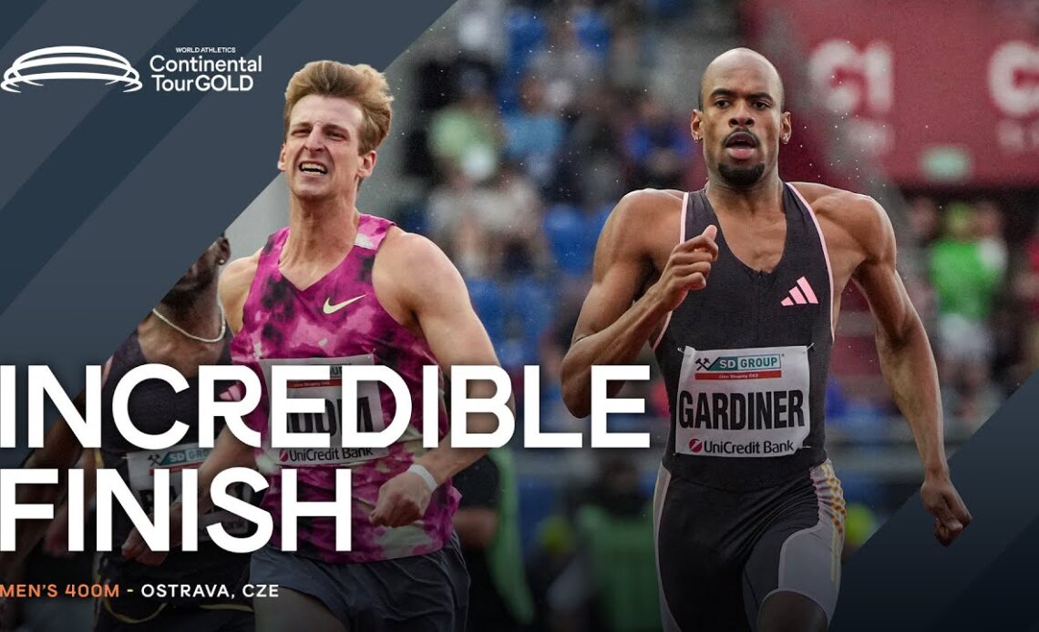 Gardiner vs Doom over 400m in Ostrava | Continental Tour Gold 2024