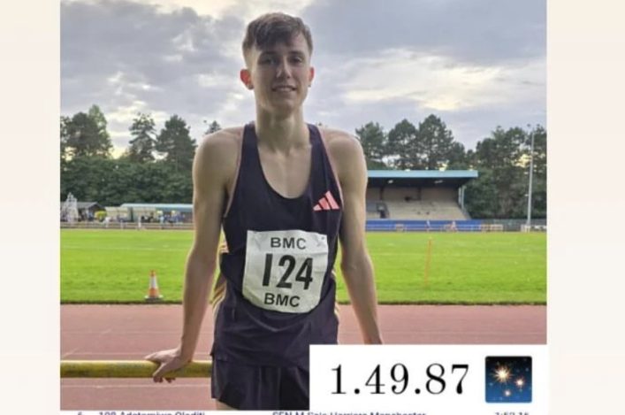 Josh sets new U17 Scottish Record amid strong runs in Manchester