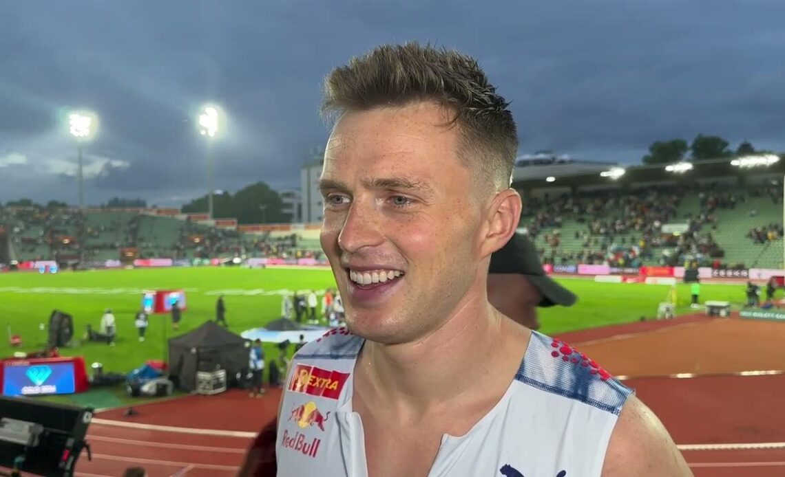 Karsten Warholm Takes Second To Alison dos Santos At Diamond League Oslo 2024