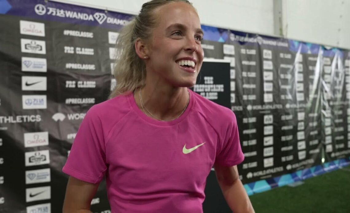 Keely Hodgkinson Has CRAZY Last 200m To Win 2024 Prefontaine Classic 800m