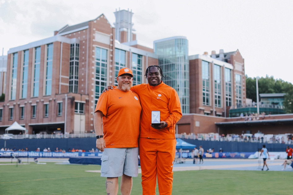 Lawrence Wins Shot Put, Tigers Shine in Second Day of ACC Championships – Clemson Tigers Official Athletics Site