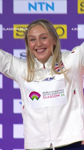 Molly Caudery just keeps getting better 🔥 #athletics #sports #polevault #uk #athlete