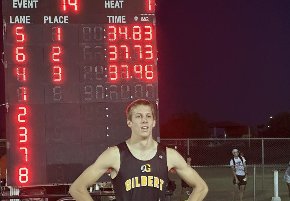 News - Arizona State Meet Recap 2024: Gilbert's Vance Nilsson Runs American Record 34.83 in 300-Meter Hurdles, Becomes First Prep Athlete With Sub-35 Effort