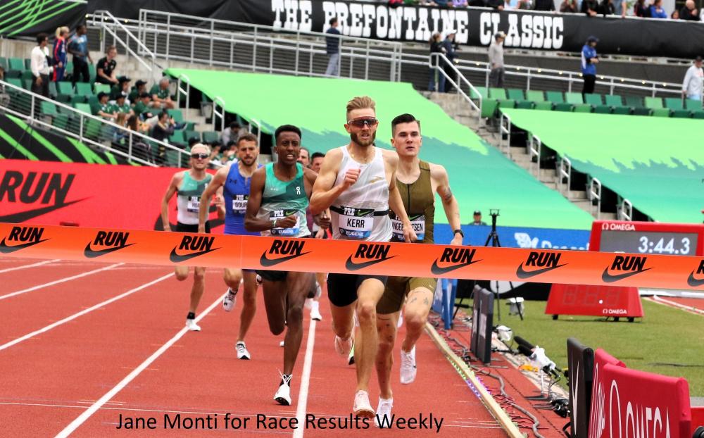 News - Kerr Wins Epic Bowerman Mile At Prefontaine Classic - RRW