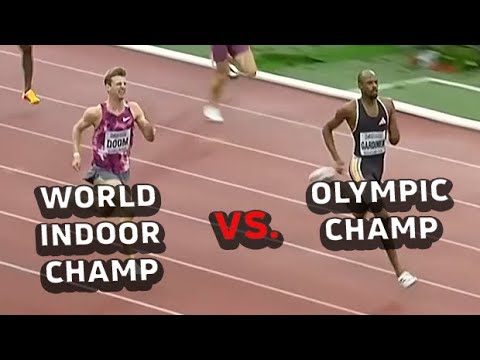 Steven Gardiner And Alexander Doom BATTLE To The Line In 2024 Ostrava Golden Spike Men's 400m