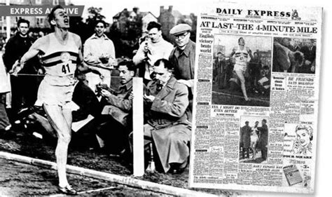 This Day in Track & Field History, May 6, 2024, 70th anniversary of first sub-4 minute mile! by Walt Murphy News and Results Service