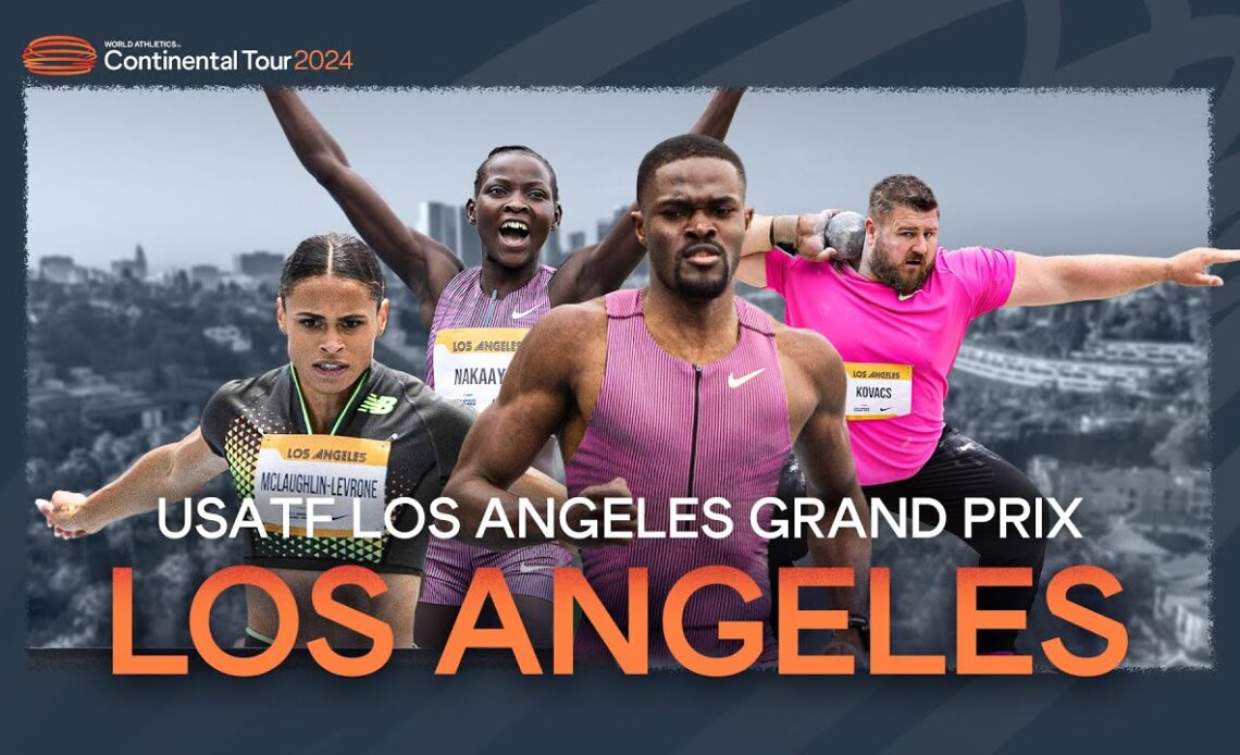 USATF Los Angeles Grand Prix Highlights | Continental Tour Gold 2024