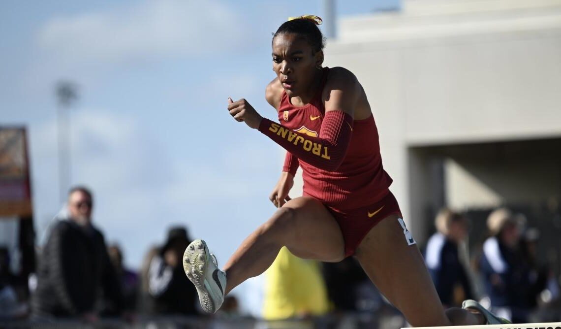 USC Athletes Post Top Time Or Mark By Collegians In 10 Events At Oxy Invitational