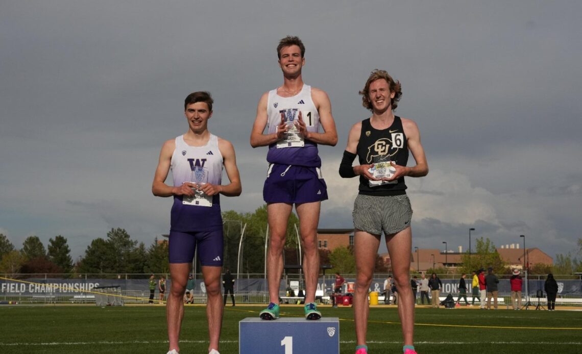 Waskom’s Win Part Of Five Pac-12 Podiums For Dawgs
