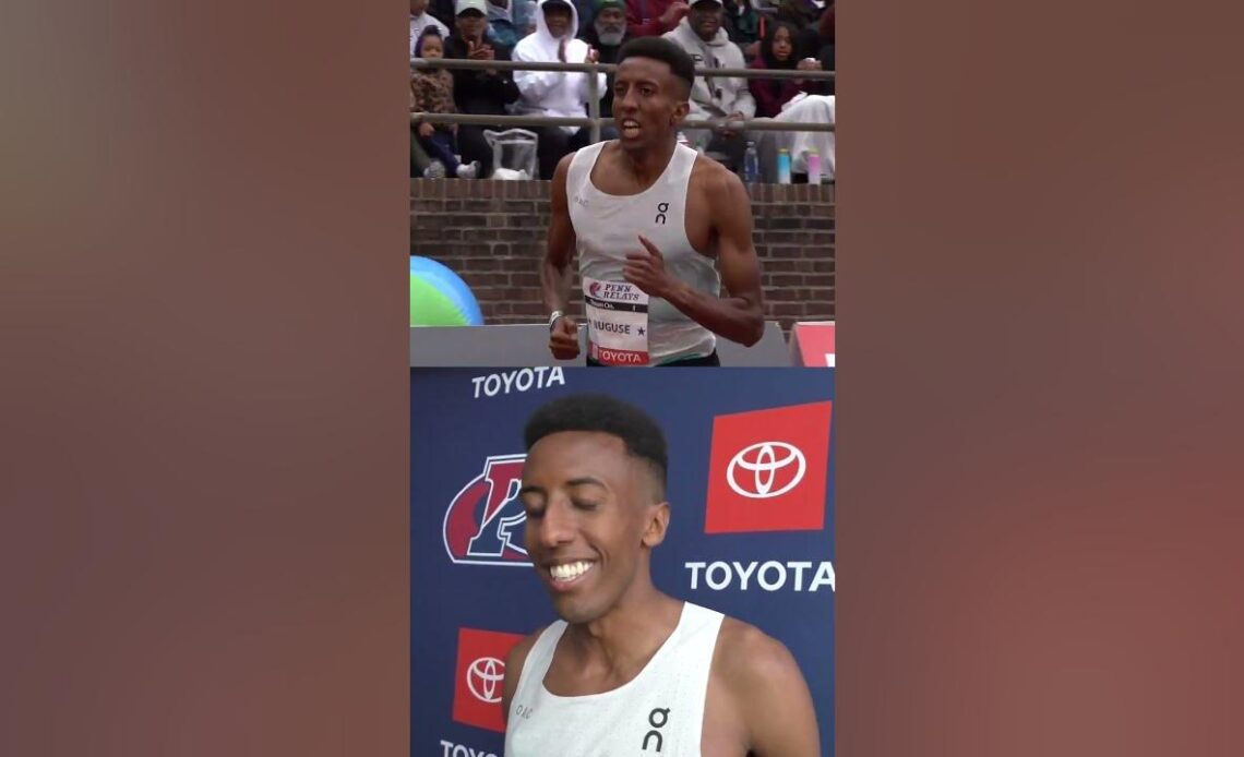 Yared Nuguse Wins Penn Relays 2024 Olympic Development Men's Mile In 3:51.06
