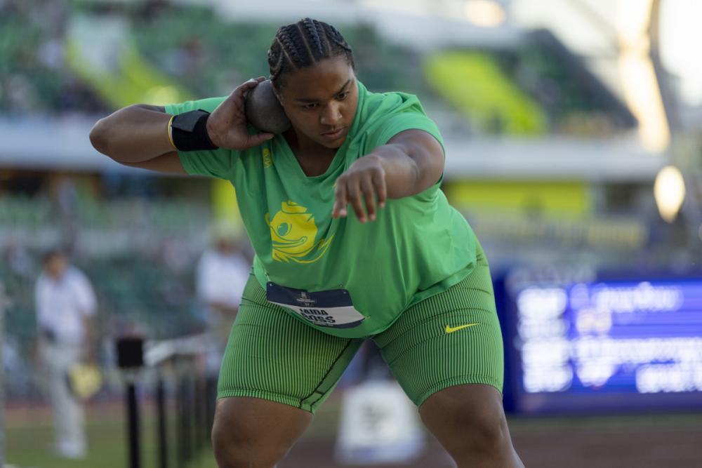 News - Jaida Ross Backs Up Collegiate Record With NCAA Shot Put Title