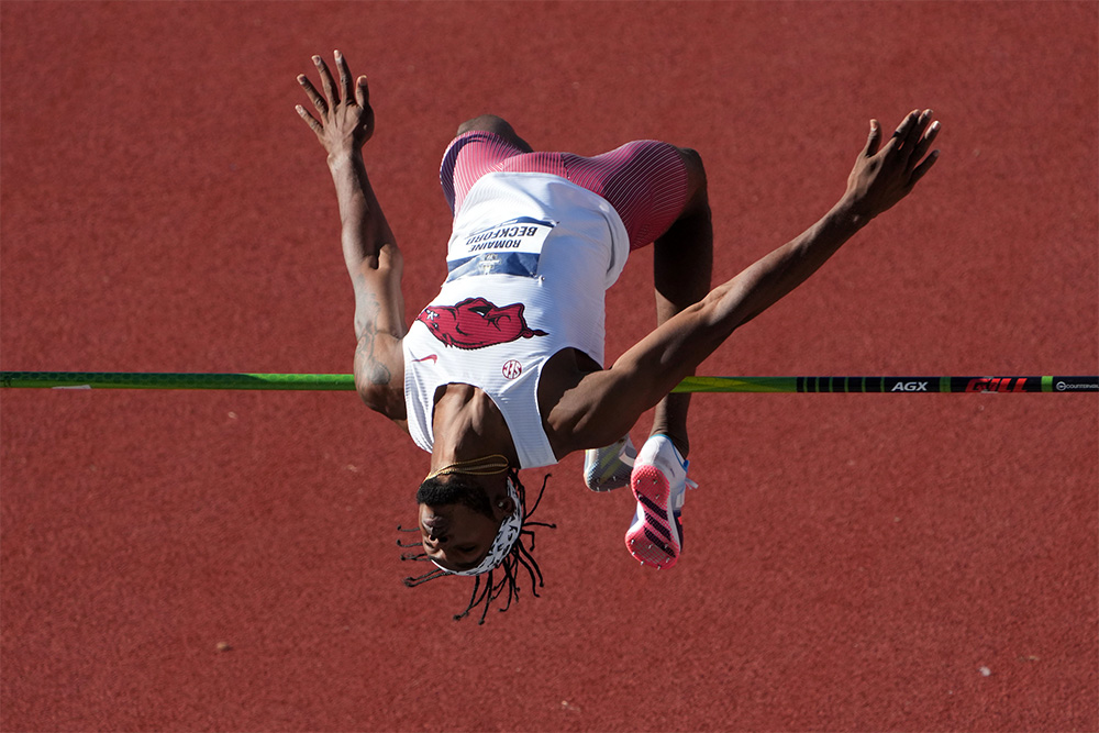 NCAA Men’s High Jump — Beckford Double Champ Again