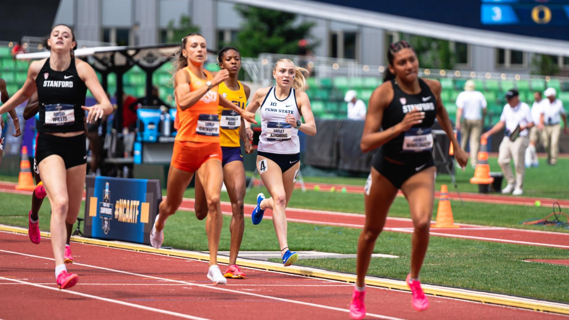 Kitching Places Fifth in 800-Meter Final on Last Day of 2024 NCAA Outdoor Championships