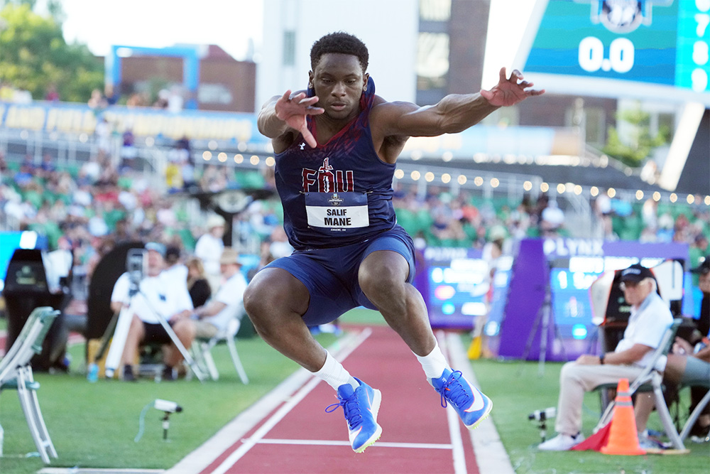 NCAA Men’s Triple Jump — Salif Mane Had A Feeling