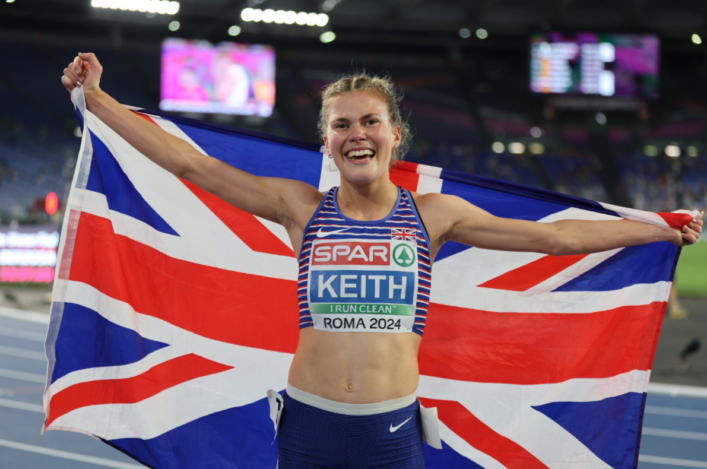 Magnificent Megan once again! Scottish gladiator takes bronze in Stadio Olimpico but tough night for Eilish