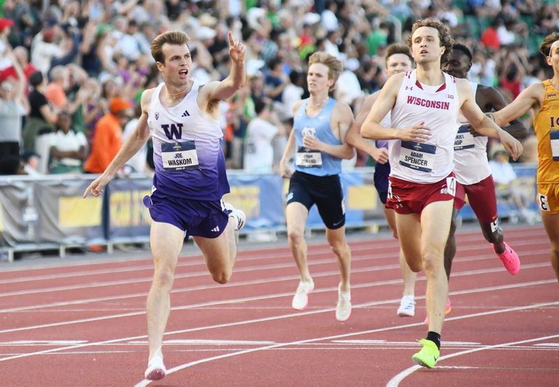 2024 NCAA Track & Field Championships, Observations on Day 3: Waskom gives UW title at 1,500m, Hinchliffe wins 100m,