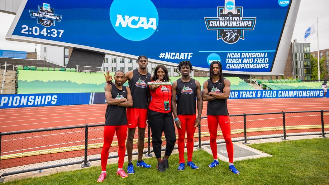 4x100 Relay Advances to NCAA Finals, Shatters School Record