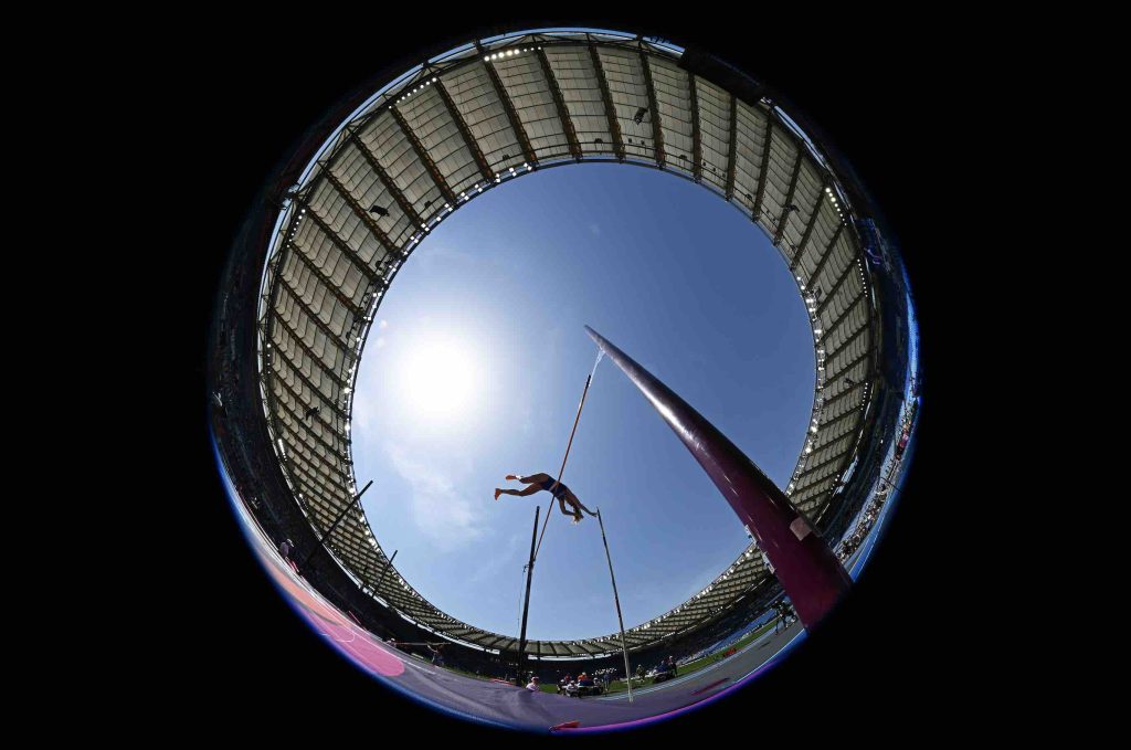 An epic pole vault competition in Roma 2024