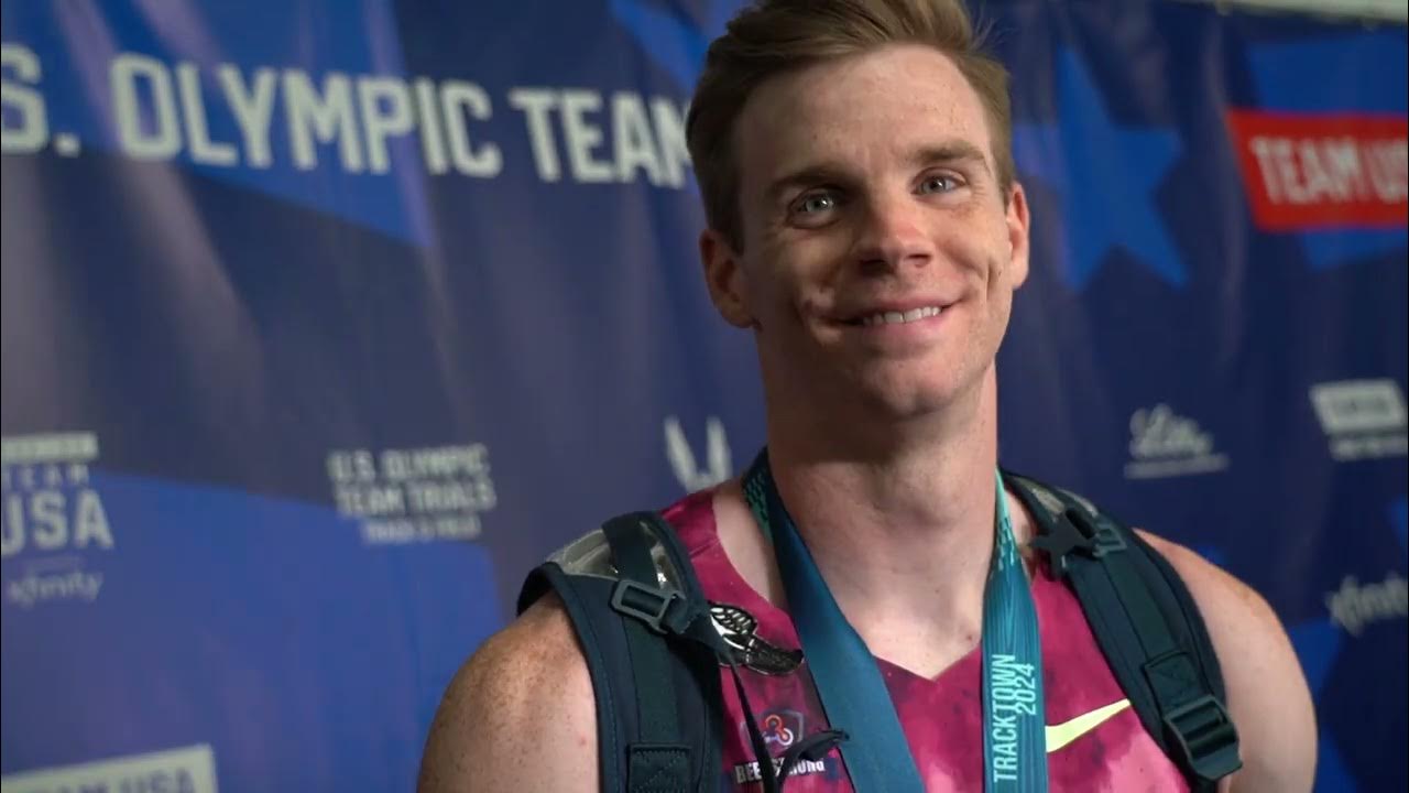 Chris Nilsen Took Care Of Business In The Men's Pole Vault, Qualifying For Paris