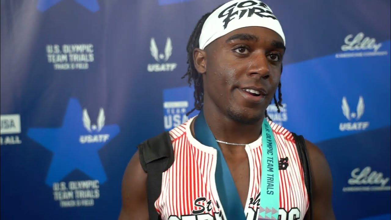 Christian Miller Trusted God's Plan In The Men's 100m U.S. Olympic Trials Final