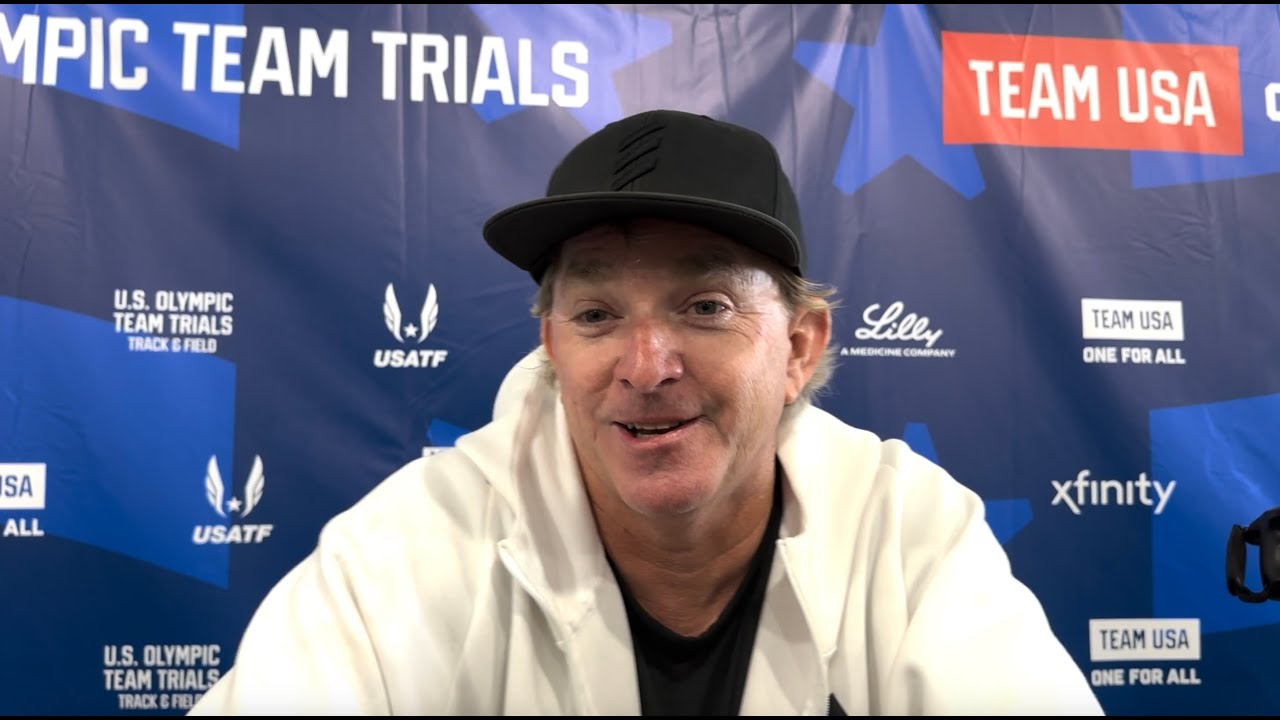 Coach Lance Brauman Reacts To Noah Lyles' 100m Win At U.S. Trials