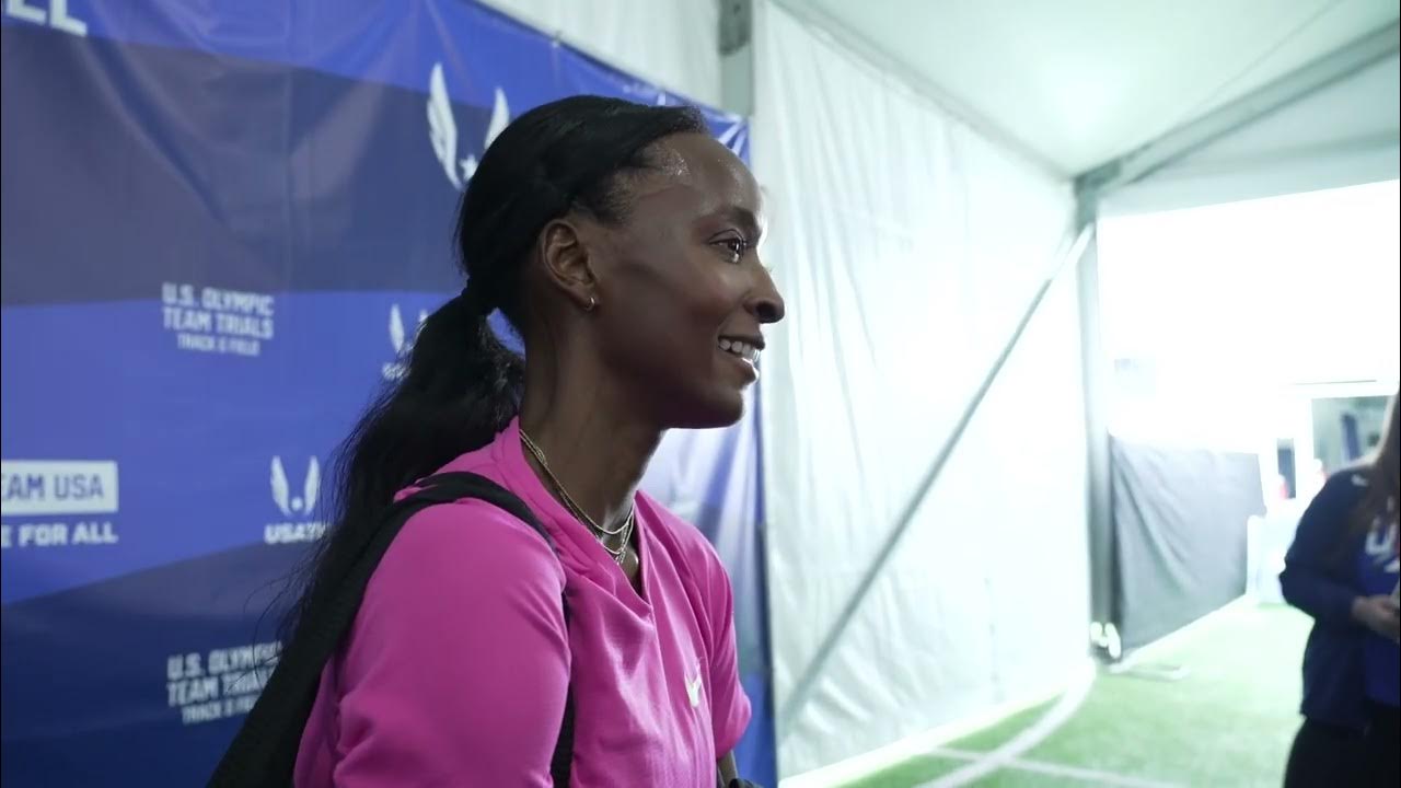 Dalilah Muhammad is Living in the Moment in her Final U.S. Olympic Trials