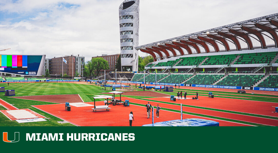 Hurricanes Return To Oregon For Outdoor National Championships – University of Miami Athletics