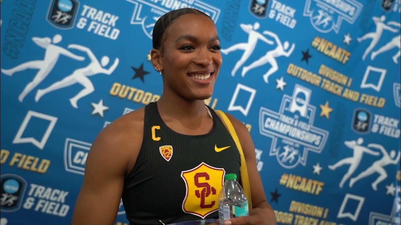 It Didn't Take Long For Jasmine Jones To Win An NCAA Title In The 400mH