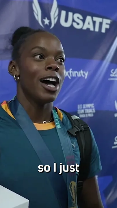 Jasmine Moore Wins Women's Triple Jump At Olympic Trials On FINAL ATTEMPT!