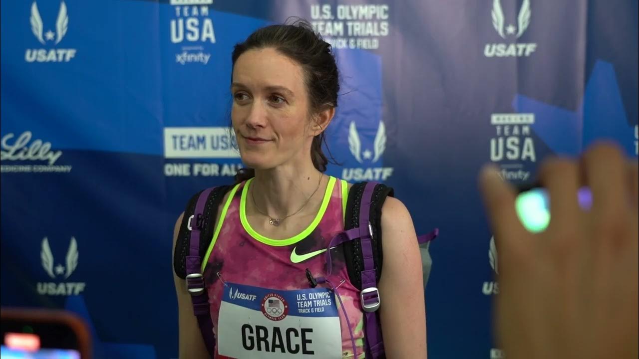 Kate Grace Put Her Body On The Line In The 800m Semifinal