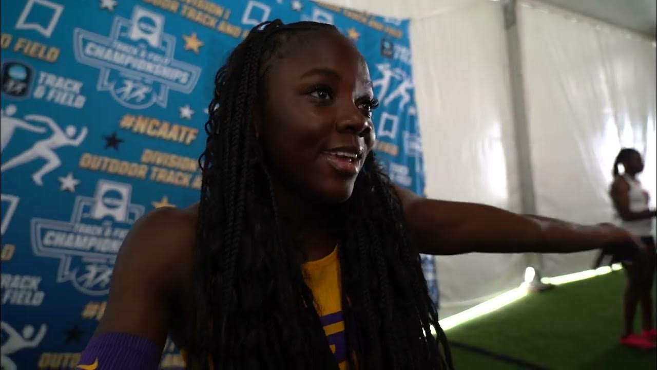 LSU's Brianna Lyston, NCAA 100m Runner-Up, Has A 'Go With The Flow' Vibe