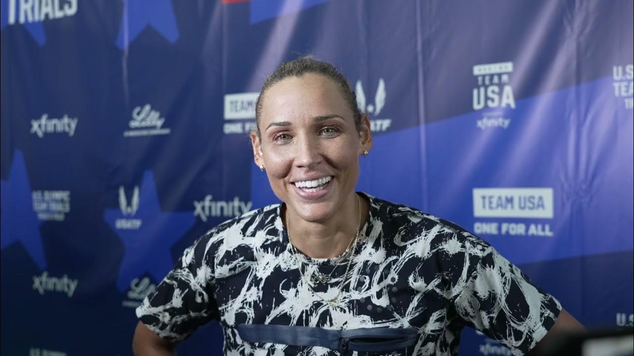 Lolo Jones says "That's a Win" at Age 41, Recovering From Injury at Fifth U.S. Olympic Trials