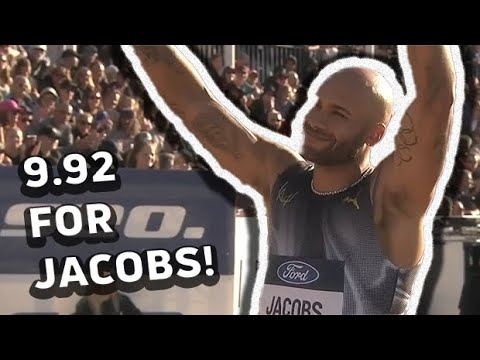 Marcell Jacobs Clocks Season Best 9.92 To Win Men's 100m At Paavo Nurmi Games 2024