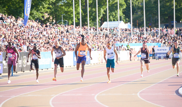 Marcell Jacobs improves to 9.92 in Turku