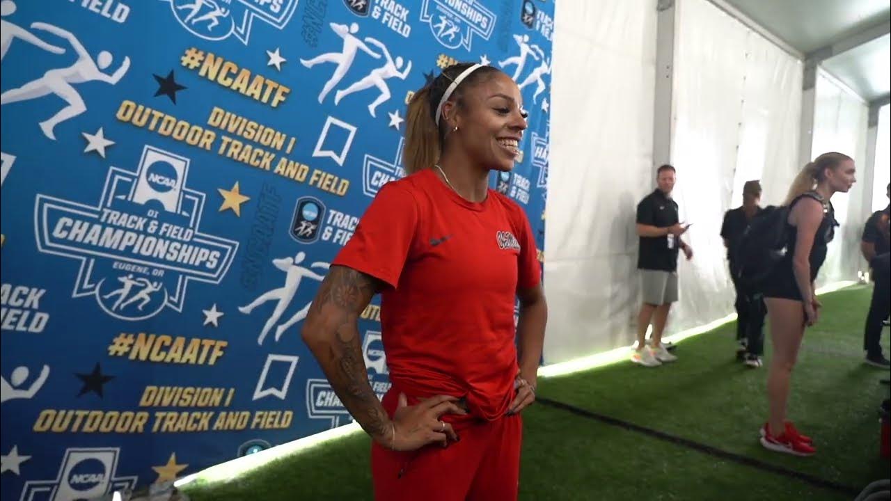 McKenzie Long Describes Emotions After Claiming 3 NCAA Outdoor Titles In 2024