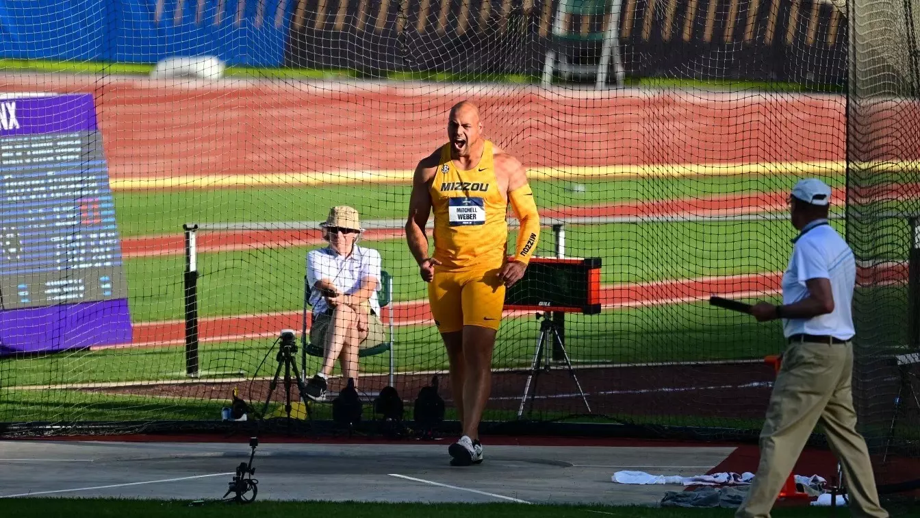 Mitch Weber Breaks Oldest School Record, Advances to Discus Finals at Olympic Trials