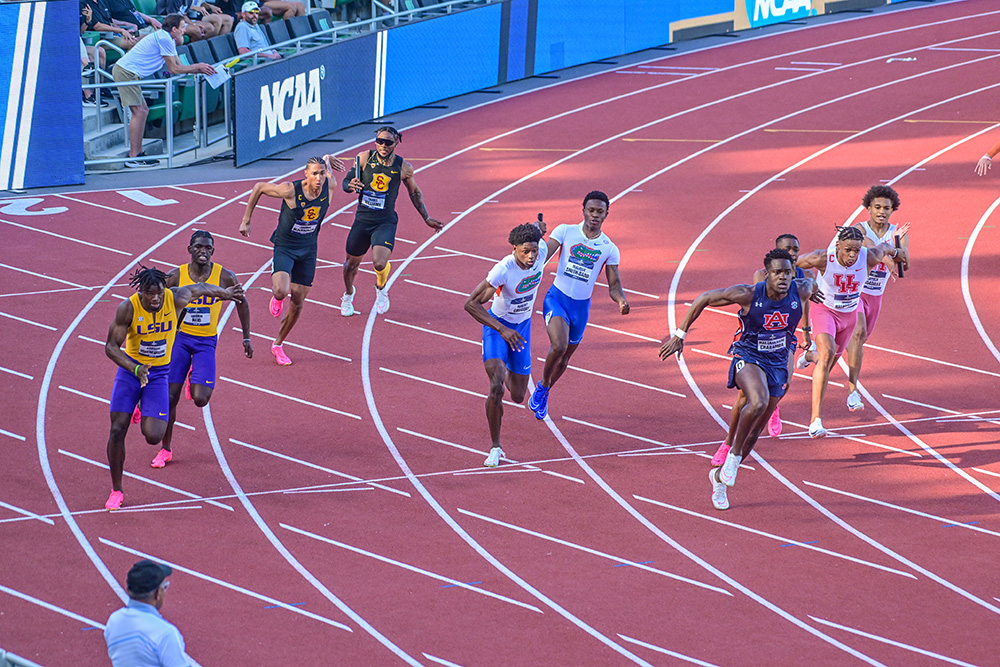 NCAA Men’s 4 x 100 — Auburn Shreds Expectations