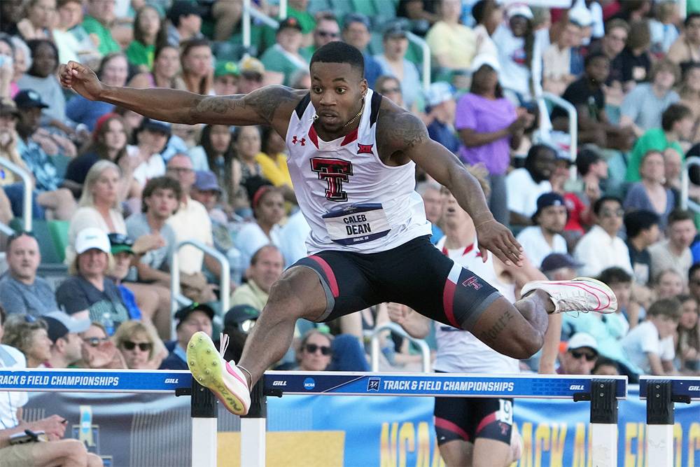 NCAA Men’s 400 Hurdles — Dean Smashes American CR